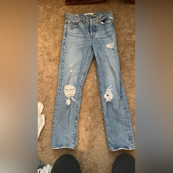 Levi vintage wedgie jeans size 24 - Picture 1 of 4